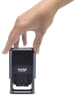 trodat Datumstempel mit Text "Bezahlt" printy-dater 4750/L2 selbstfärbend blau rot, 1 St.