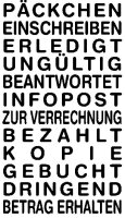 trodat Textstempel printy 4822 selbstfärbend schwarz ohne Logo, 1 St.