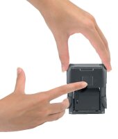 trodat Textstempel printy 4822 selbstfärbend schwarz ohne Logo, 1 St.