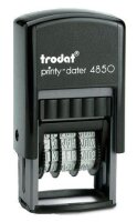 trodat Datumstempel mit Text "Bezahlt"...