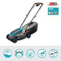 GARDENA PowerMax 32/18V P4A Solo Akku-Rasenmäher 18,0 V für bis zu 300 m², ohne Akku