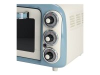 Ariete Vintage Minibackofen 1.380 W weiß/blau