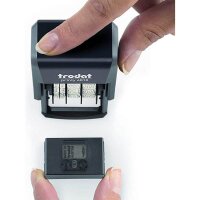 trodat Datumstempel printy-dater 4810 selbstfärbend schwarz, 1 St.