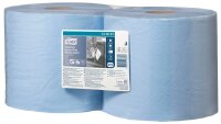TORK Putztuchrollen Advanced 440 3-lagig blau, 350...