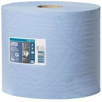 TORK Putztuchrollen Advanced 440 3-lagig blau, 350...