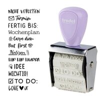 trodat Creative Mini Motivstempel Bullet Journal 30 x 5...