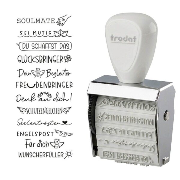 trodat Creative Mini Motivstempel Engelspost 30 x 5 mm, 1 St.