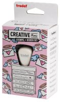 trodat Creative Mini Motivstempel Engelspost 30 x 5 mm, 1 St.