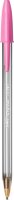BIC Kugelschreiber Cristal Fun transparent, Schreibfarbe: farbsortiert, 4 St.