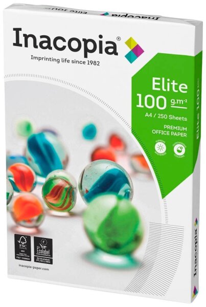 Inacopia Kopierpapier elite DIN A4 100 g/qm 250 Blatt