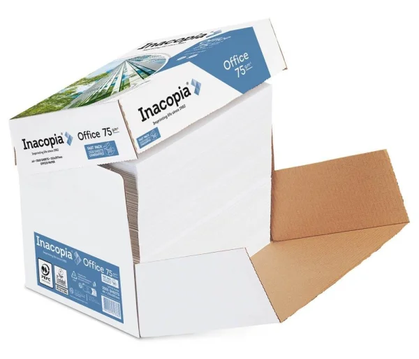 Inacopia Kopierpapier office DIN A4 75 g/qm 2.500 Blatt