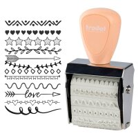 trodat Creative Mini Motivstempel Zierleisten 30 x 5 mm,...