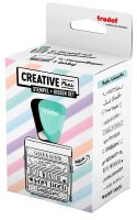 trodat Creative Mini Motivstempel Beste Wünsche 30 x 5 mm, 1 St.