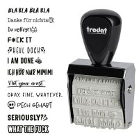 trodat Creative Mini Motivstempel Böse Sprüche...
