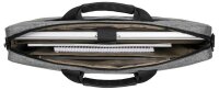 hama Laptoptasche Terra Kunstfaser grau 196601 bis 39,6 cm (15,6 Zoll)