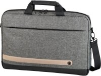 hama Laptoptasche Terra Kunstfaser grau 196601 bis 39,6 cm (15,6 Zoll)