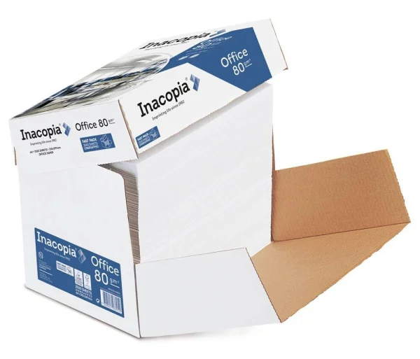 Inacopia Kopierpapier office DIN A4 80 g/qm 2.500 Blatt