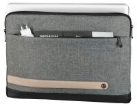 hama Laptophülle Terra Kunstfaser grau bis 33,8 cm...
