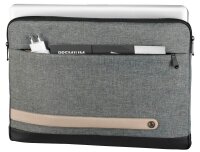 hama Laptophülle Terra Kunstfaser grau bis 39,6 cm...