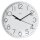 hama Wanduhr Salina weiß Kunststoff, Ø 22,0 cm