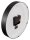 hama Wanduhr Salina weiß schwarz Kunststoff, Ø 22,0 cm