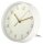 hama Wanduhr Madeira weiß Kunststoff, Ø 16,0 cm
