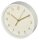 hama Wanduhr Madeira weiß Kunststoff, Ø 16,0 cm