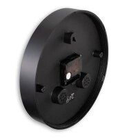 hama Wanduhr Malta weiß schwarz Kunststoff,...