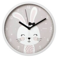 hama Wanduhr Maui grau weiß Kunststoff, Ø...