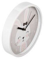 hama Wanduhr Maui grau weiß Kunststoff, Ø...