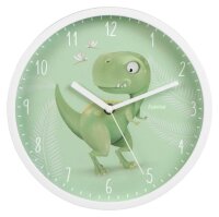 hama Wanduhr Cebu grün weiß Kunststoff,...