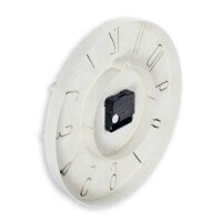hama Wanduhr Korfu beige Weizenstroh, Ø 30,0 cm