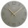 hama Wanduhr Kreta grau Mitteldichte Holzfaserplatte (MDF), Ø 30,0 cm