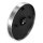 hama Funkwanduhr Fidschi rosa silber Aluminium, Ø 30,0 cm