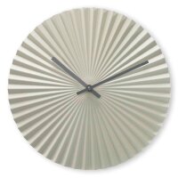 hama Wanduhr Barbados grau Metall, Ø 30,0 cm