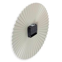 hama Wanduhr Barbados grau Metall, Ø 30,0 cm
