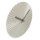 hama Wanduhr Barbados grau Metall, Ø 30,0 cm