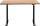 Topstar E-Table elektrisch höhenverstellbarer Schreibtisch buche rechteckig, T-Fuß-Gestell schwarz 120,0 x 80,0 cm