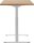 Topstar E-Table elektrisch höhenverstellbarer Schreibtisch buche rechteckig, T-Fuß-Gestell weiß 120,0 x 80,0 cm