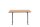 Topstar E-Table elektrisch höhenverstellbarer Schreibtisch buche rechteckig, T-Fuß-Gestell grau 120,0 x 80,0 cm