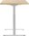 Topstar E-Table elektrisch höhenverstellbarer Schreibtisch ahorn rechteckig, T-Fuß-Gestell weiß 120,0 x 80,0 cm
