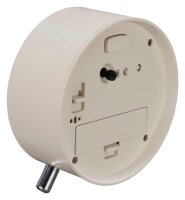 hama Funkwecker Flores beige Kunststoff 12,0 cm, Ø 11,0 cm
