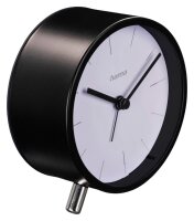 hama Funkwecker Flores weiß schwarz Kunststoff 12,0...