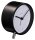 hama Funkwecker Flores weiß schwarz Kunststoff 12,0 cm, Ø 11,0 cm