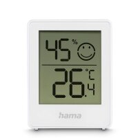hama Baros Thermometer weiß