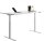 Topstar E-Table elektrisch höhenverstellbarer Schreibtisch weiß rechteckig, T-Fuß-Gestell weiß 160,0 x 80,0 cm