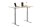 Topstar E-Table elektrisch höhenverstellbarer Schreibtisch ahorn rechteckig, T-Fuß-Gestell grau 120,0 x 80,0 cm