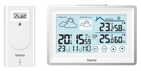 hama Bahamas Wetterstation weiß, 1 St.