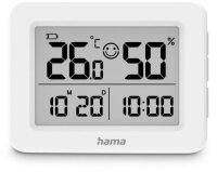 hama Lefkada Thermo-Hygrometer weiß, 1 St.