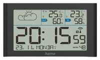 hama Sylt Wetterstation schwarz, 1 St.